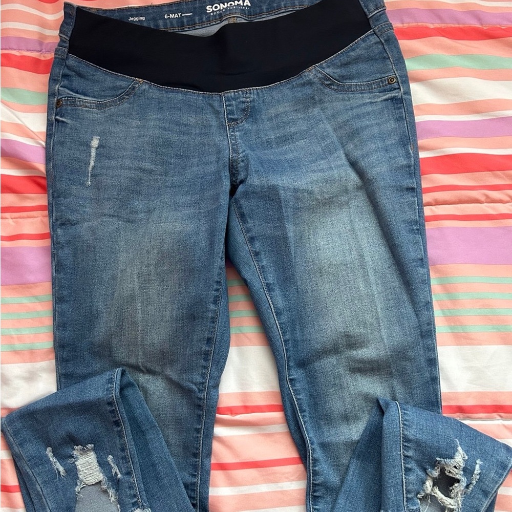 Sonoma Blue Jeggings maternity